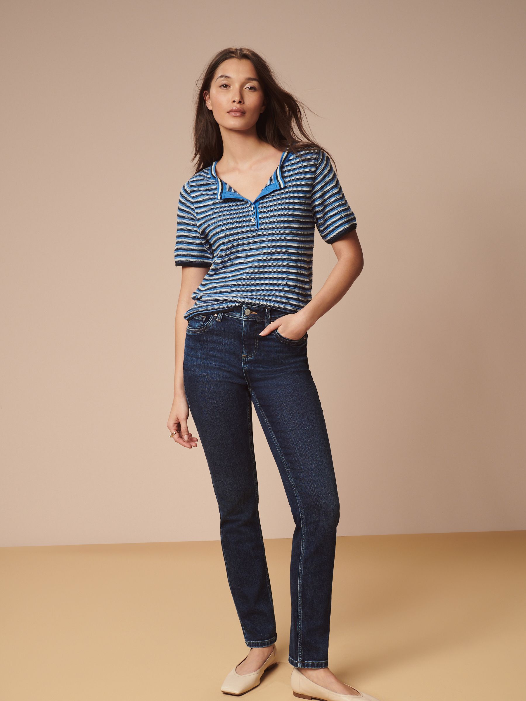 Authentic Dark Blue Slim Supersoft Jeans