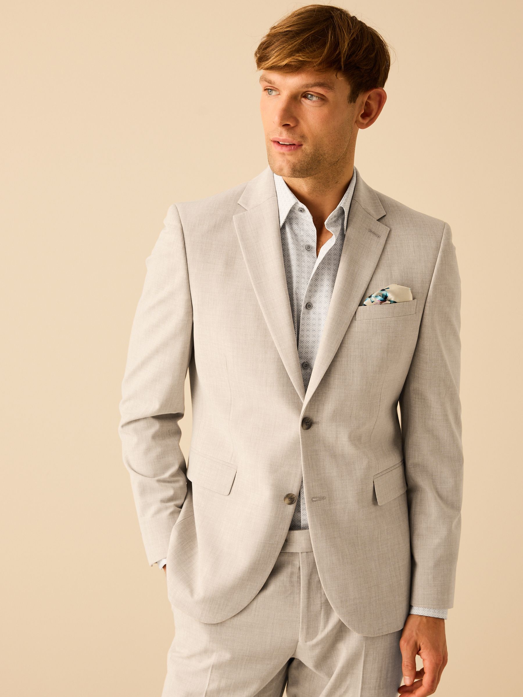 Stone Slim Fit Motionflex Stretch Suit Jacket