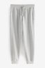 Grey Marl Cuffed Slim Lightweight Joggers